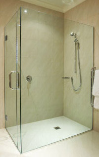 Frameless Shower Enclosure